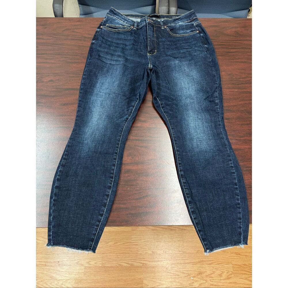 Judy Blue Williamsburg High Rise Tummy Control Skinny Fit Denim Jeans Size 16W